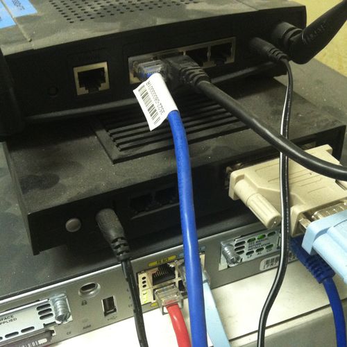 Router, Modem and Cisco Install