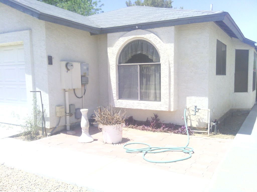 after picture of deep clean up- front yard