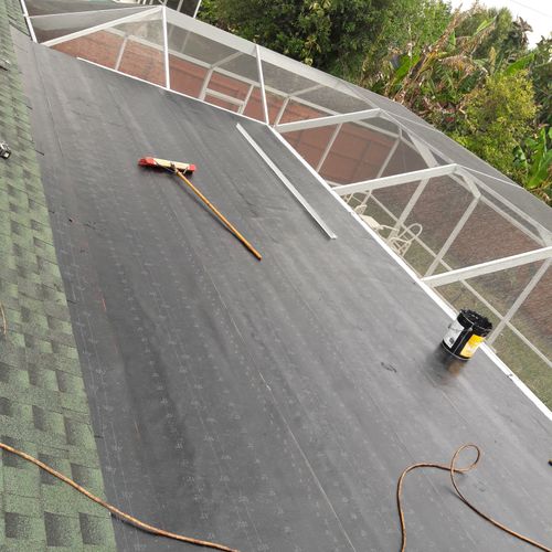 Flat roof repair