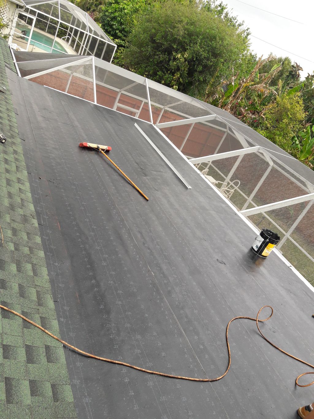 Flat roof repair