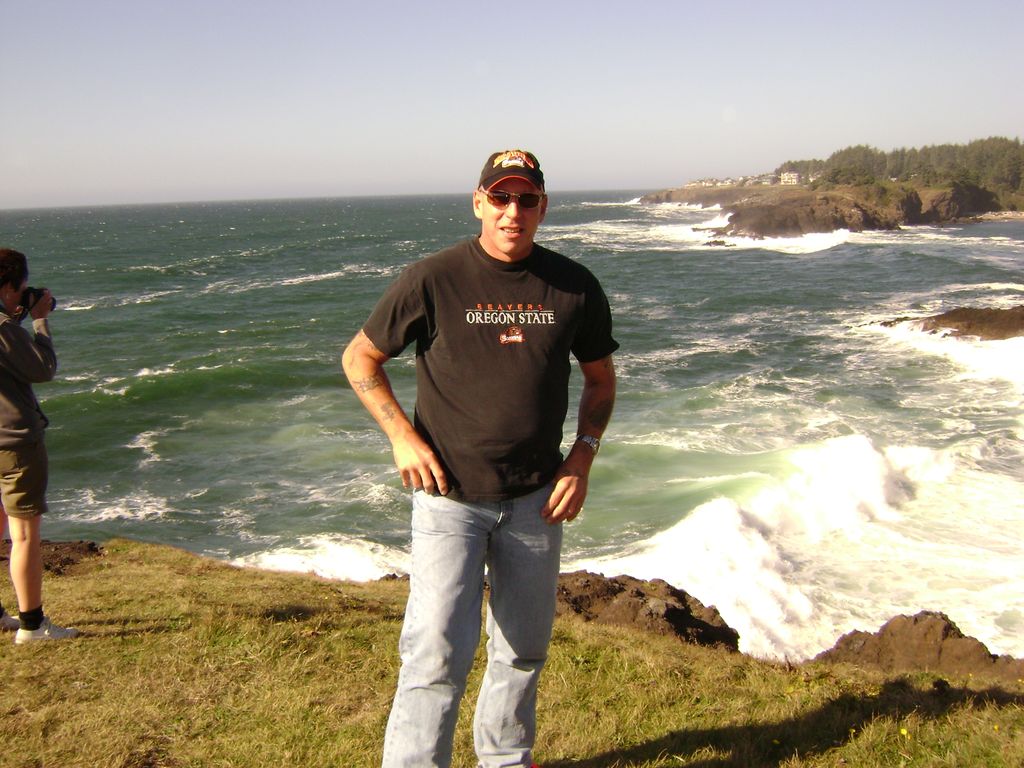 Oregon coast Just before Lincoln city.