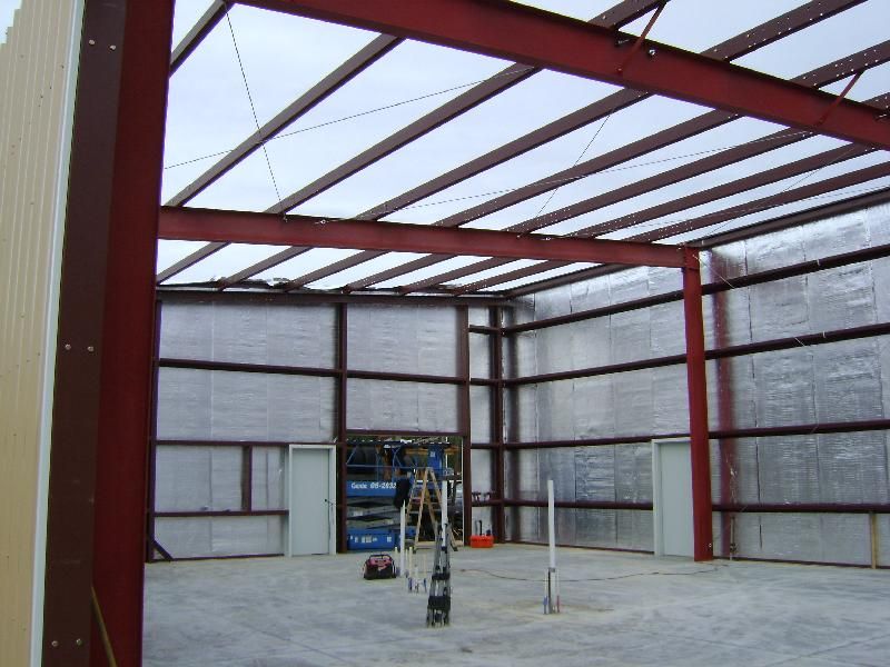 Finished structure.