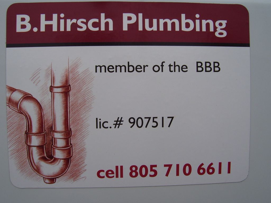 B. Hirsch Plumbing