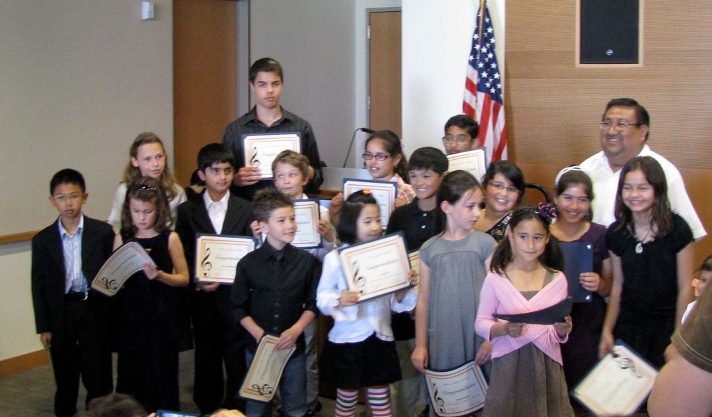 Recital at San Mateo Public Library