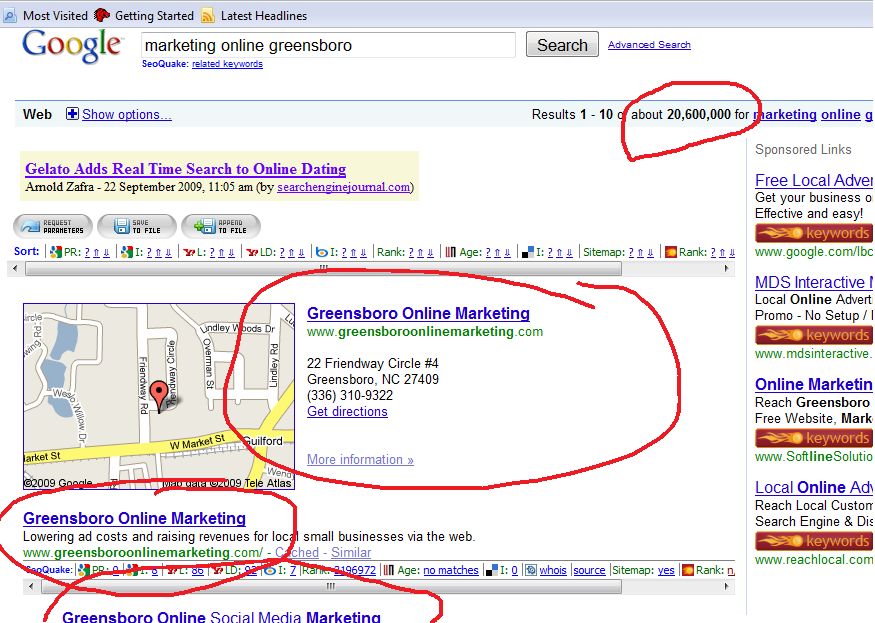 Greensboro Online Marketing