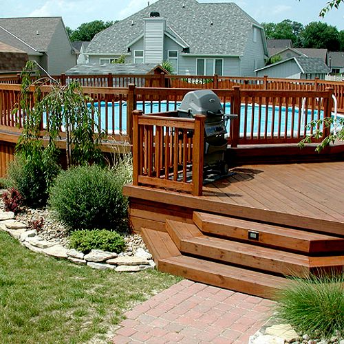 PMR can build you an entirely new deck or refinish