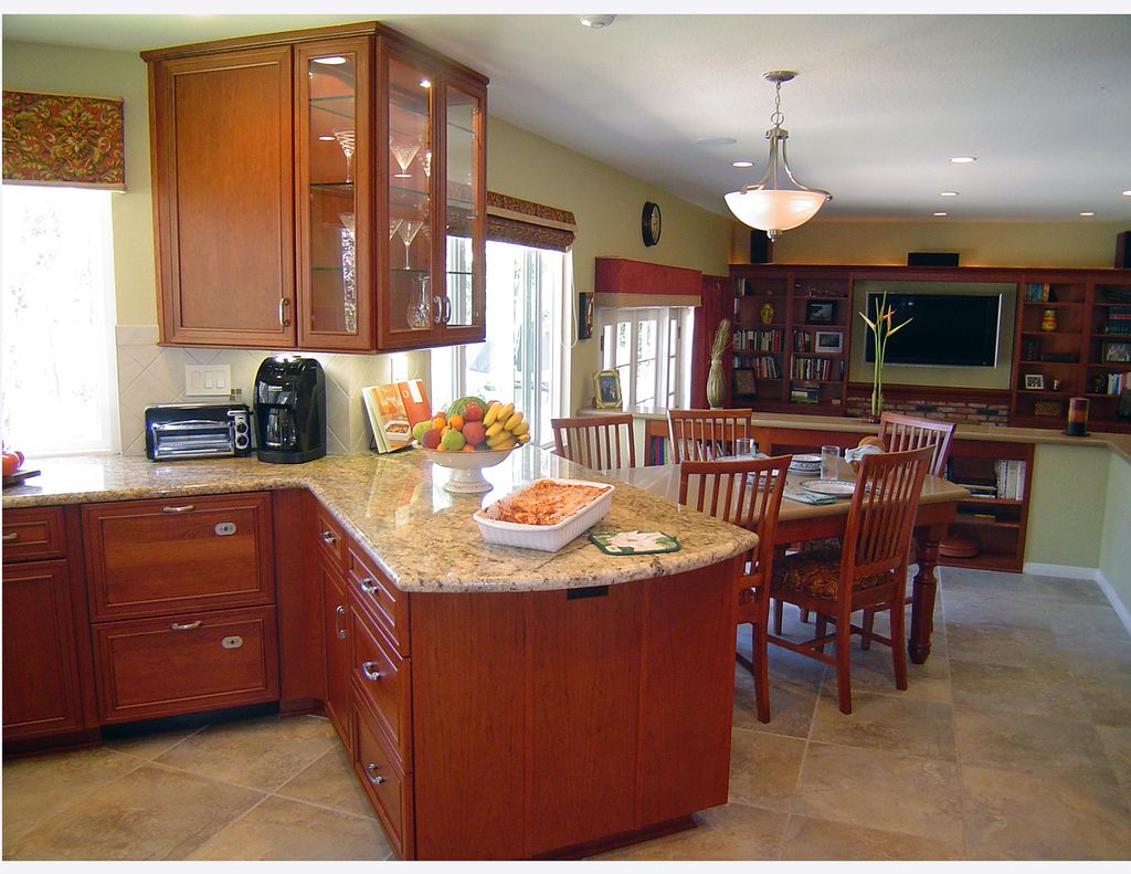 Built In Kitchen Table 