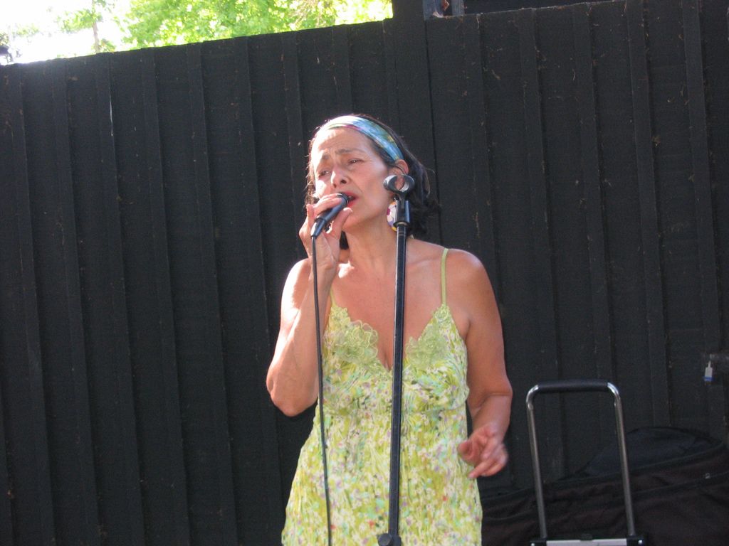 Talented front singer, she also write songs and ly