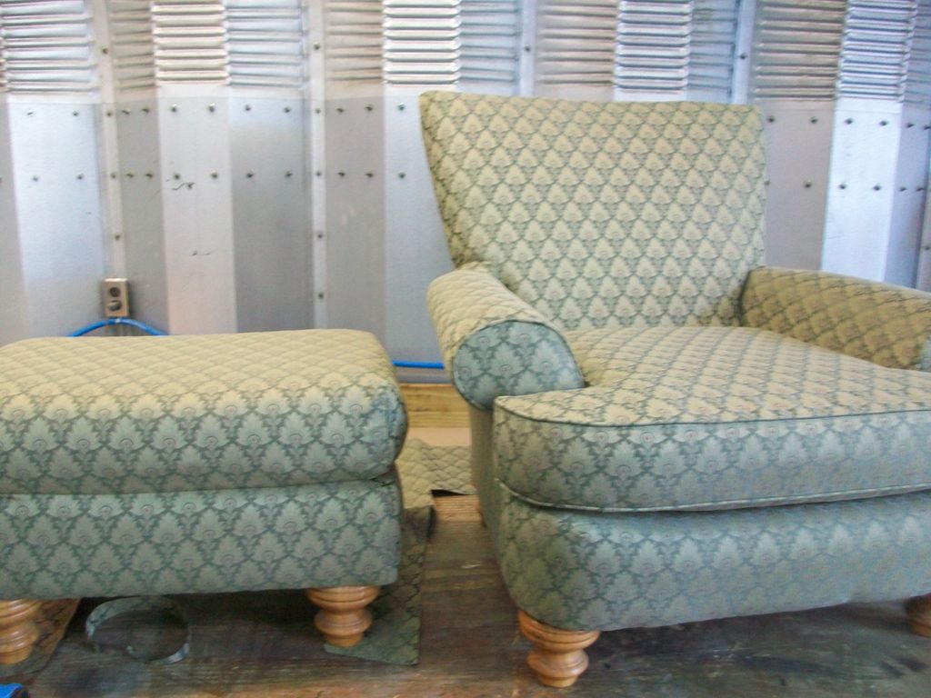 Chair and ottoman