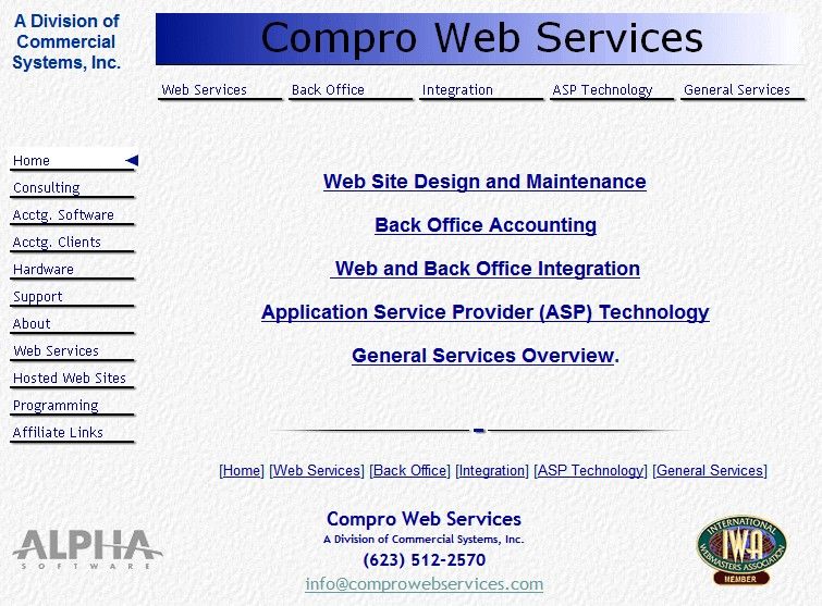 Compro Web Services