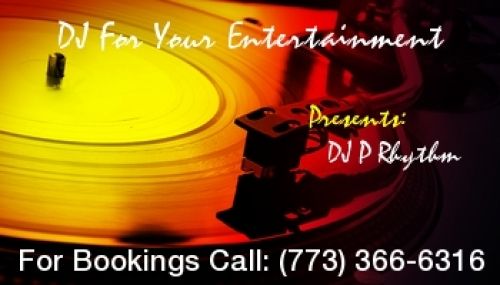 DJ FOR YOUR ENTERTAINMENT