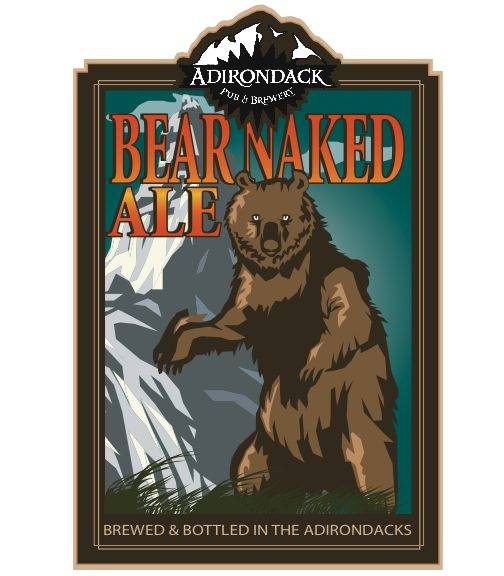 Label for a beer company upstate New York, style i