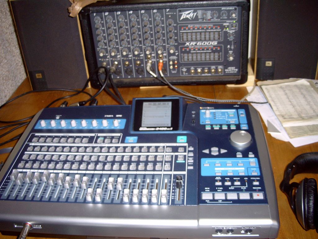 One of two 24 track recorders.