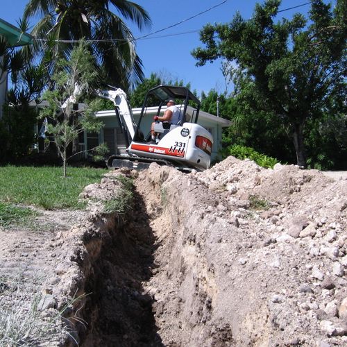 Building Sewer Excavation !!!
(954)444-7279 ** ken