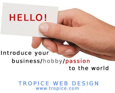 Tropice Web Design