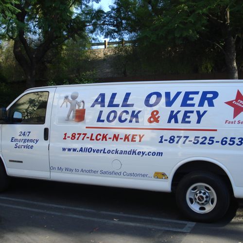 Locksmith Work Van