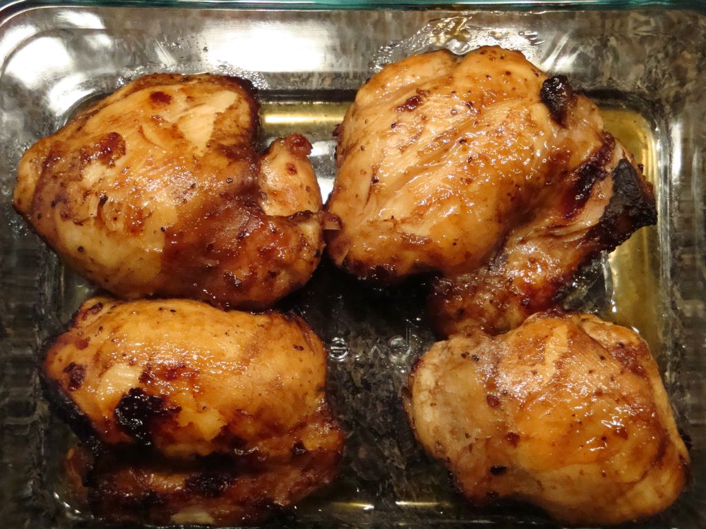 grilled plum chicken