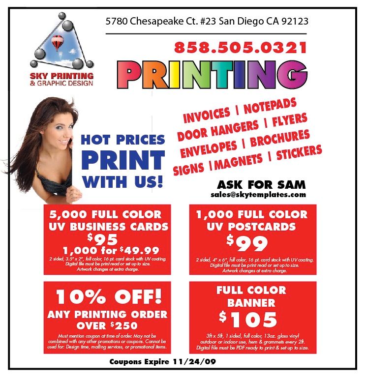 Sky Printing And Graphic Design Services