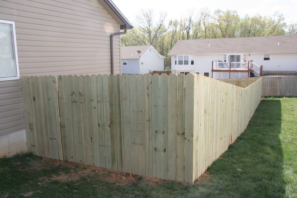 Matt and Amanda's custom made gate.