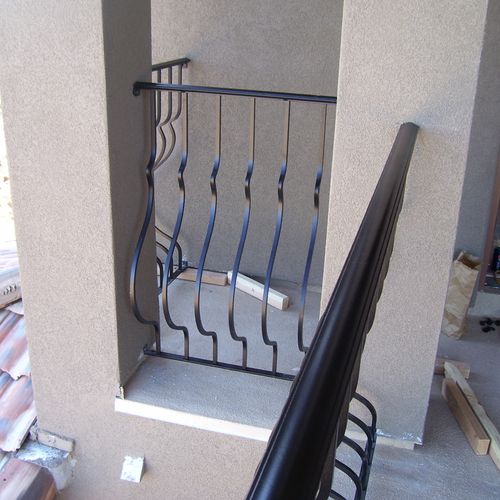Outdoor Balcony Guard rail 2nd Floor