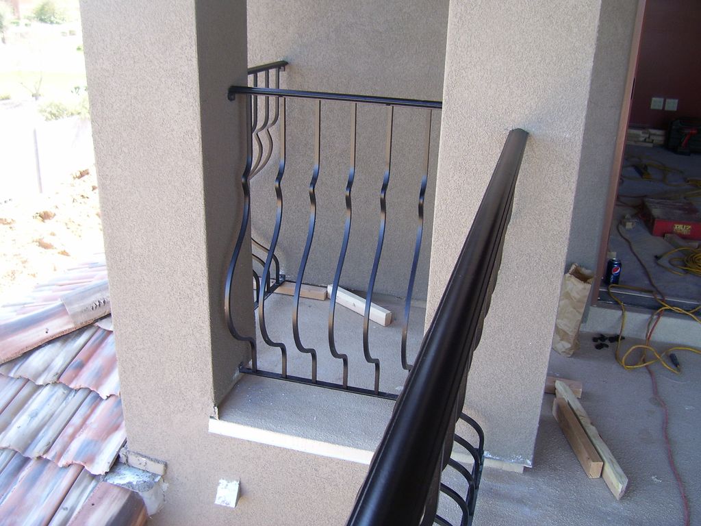 Outdoor Balcony Guard rail 2nd Floor