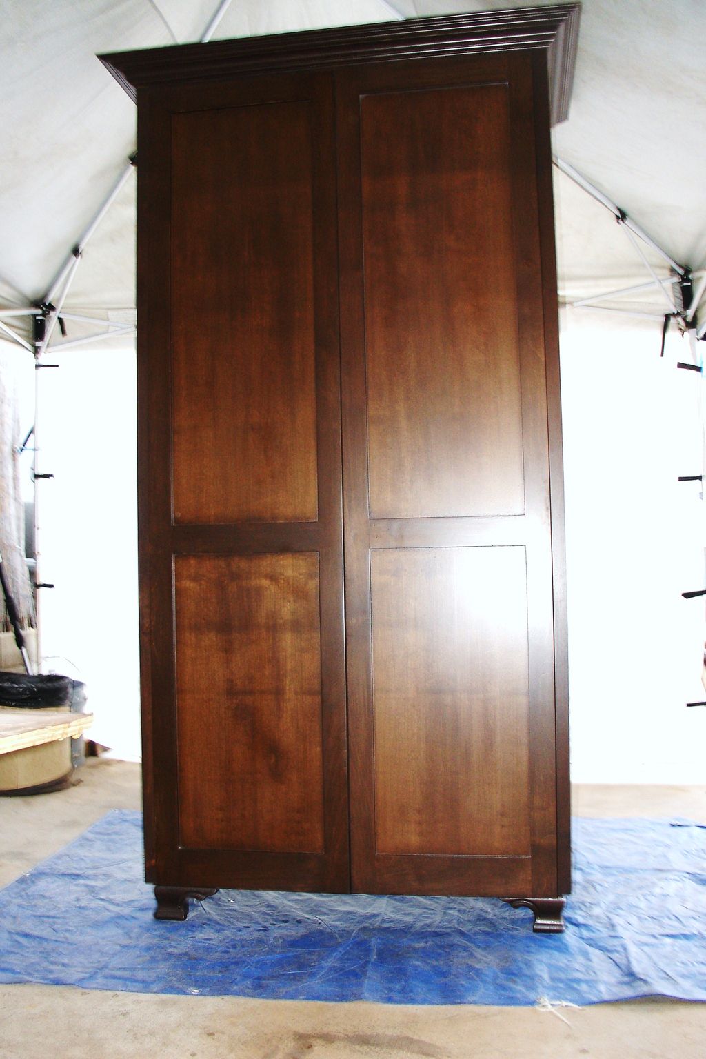 Mahogany and Alder legal cabinet. 