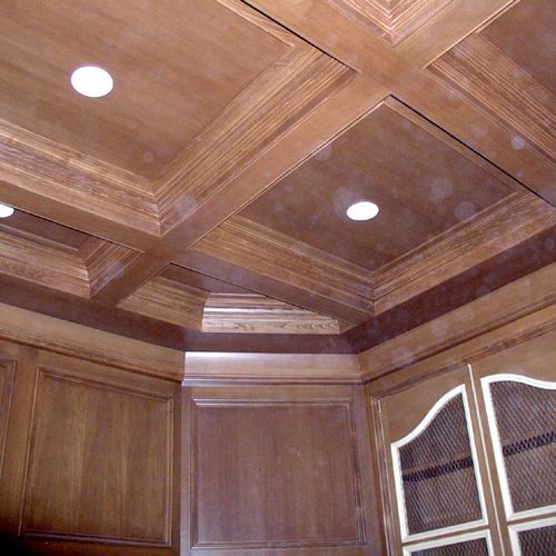 Beverly Hills, Coffered ceiling