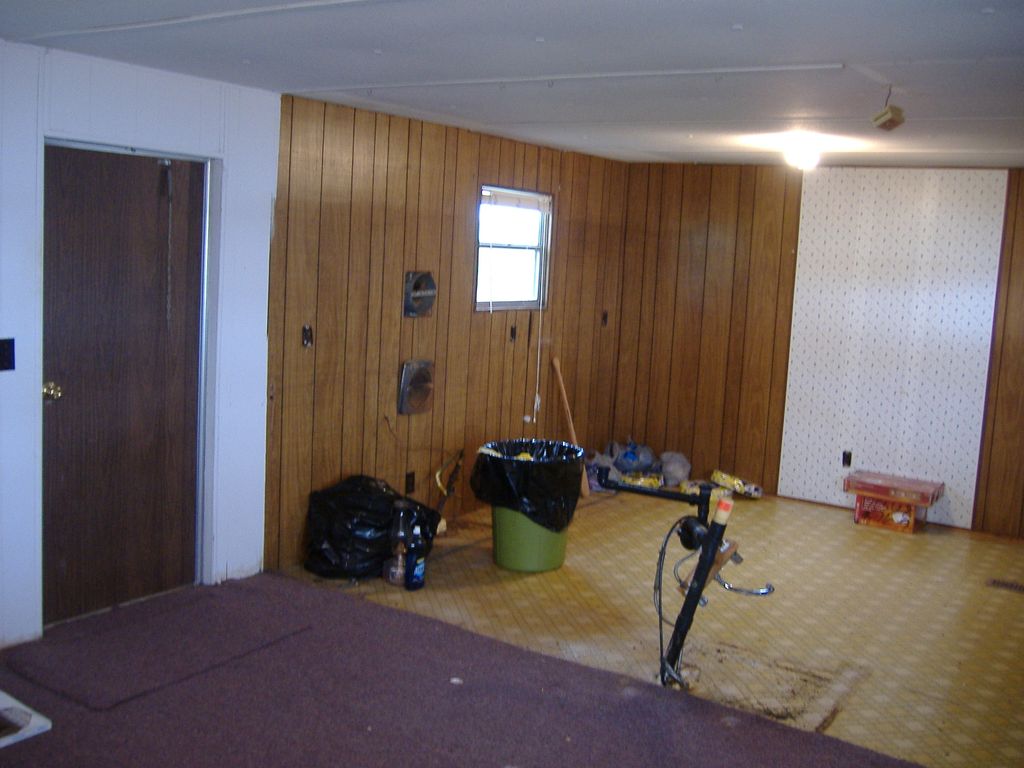 Complete home remodel. This was a kitchen. Everyth