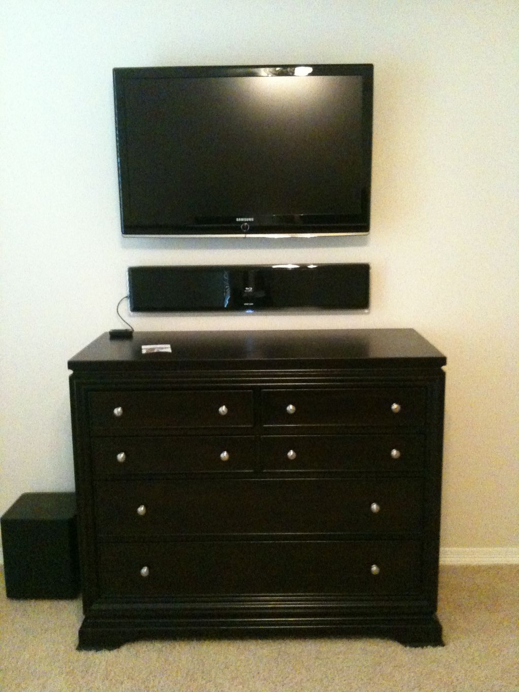 HIdden sat box and dvd