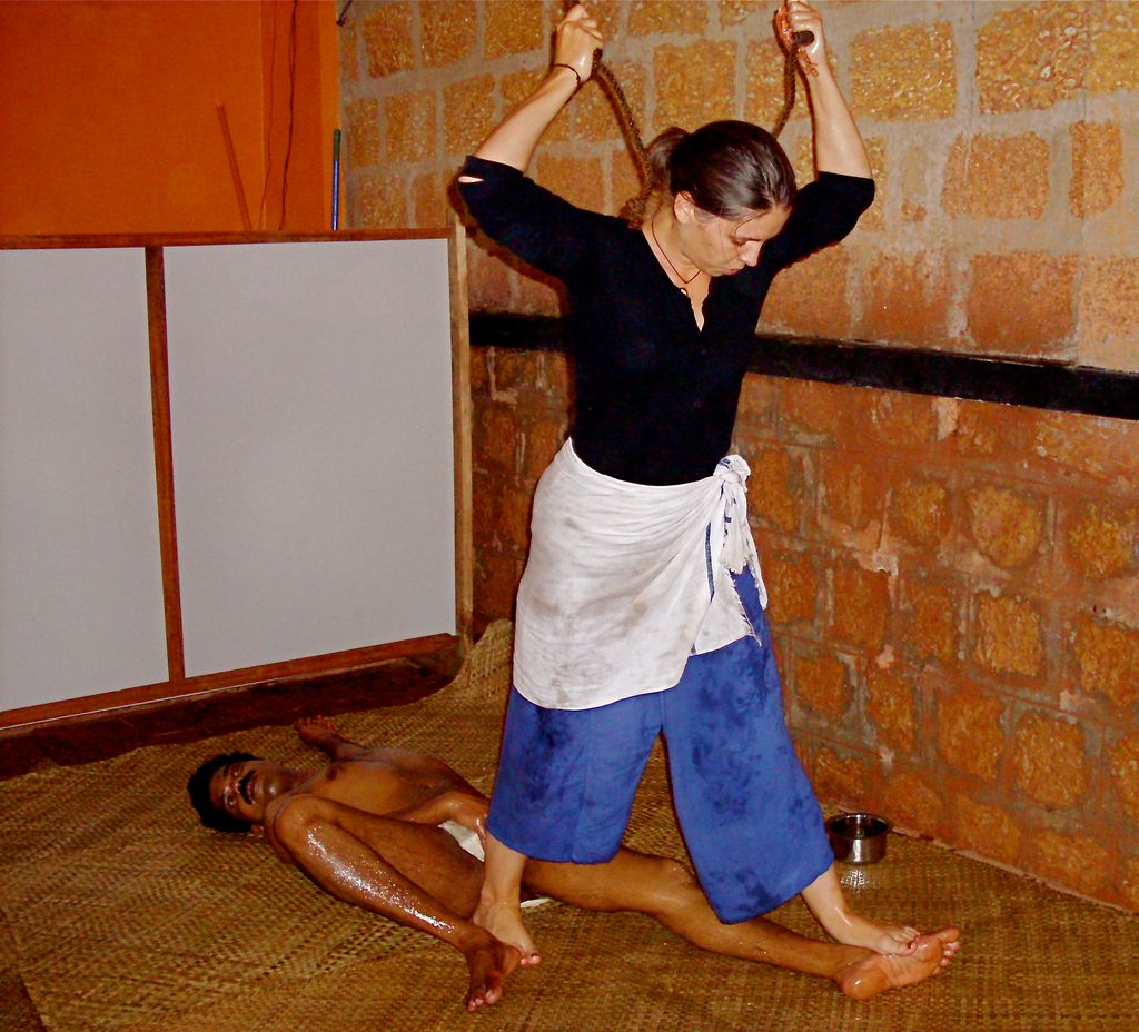 Chavutti Thirumal Training in India in 2009.