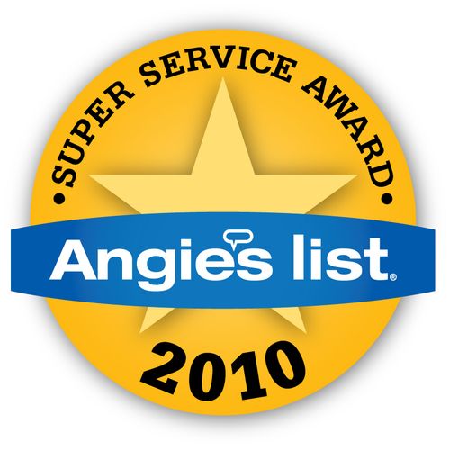 Angie's List Super Service Award Winner 2010