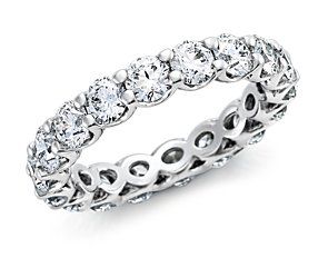 Eternity diamond bands