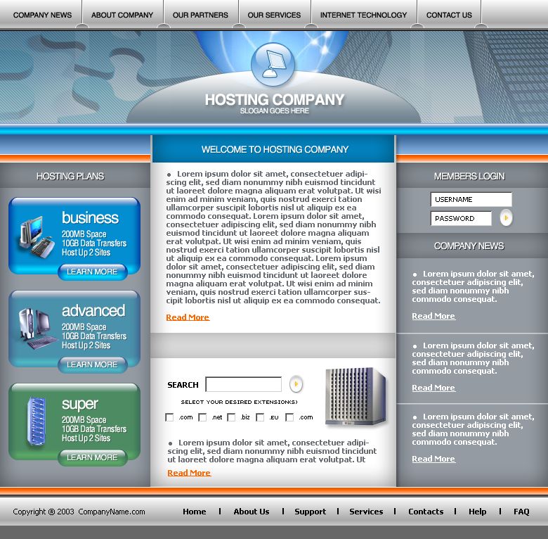 custom website designs to fit every business.