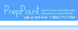 One-on-One In-home Test Preparation Throughout the