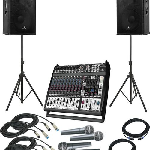 Need sound equipment for the show?  Dallas Stage R