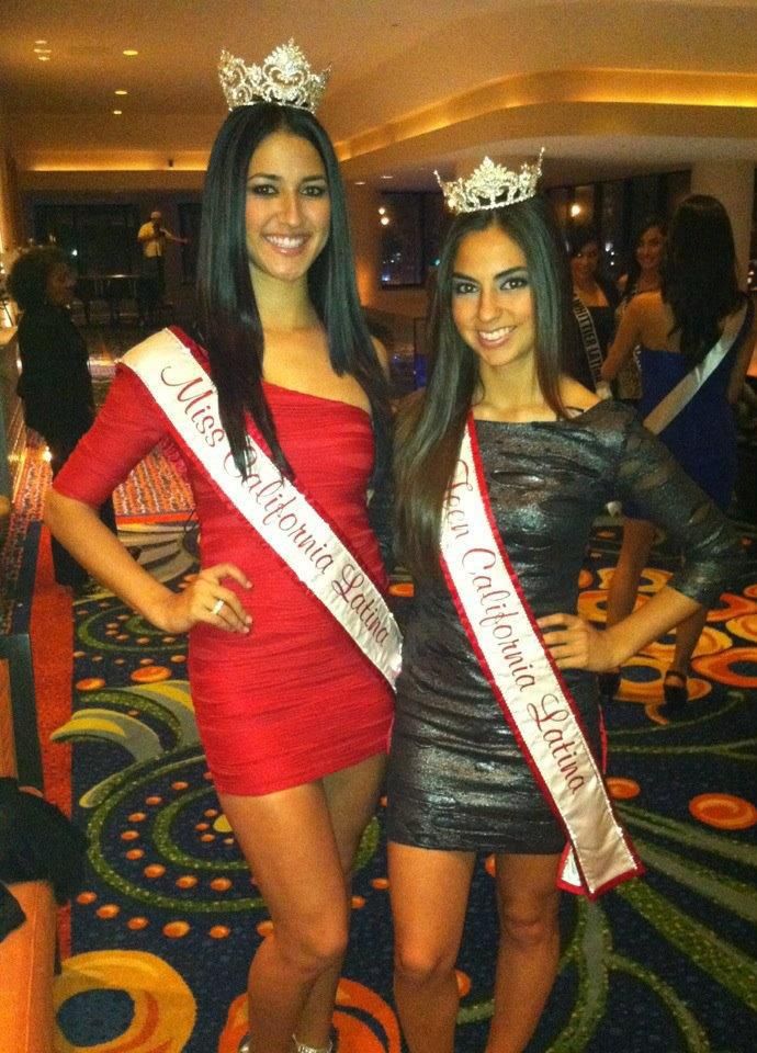 Makeup for Miss California Latina 2014