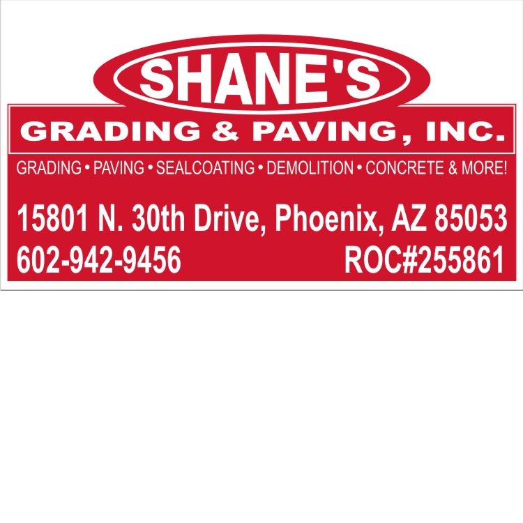 Shane's Grading & Paving Service