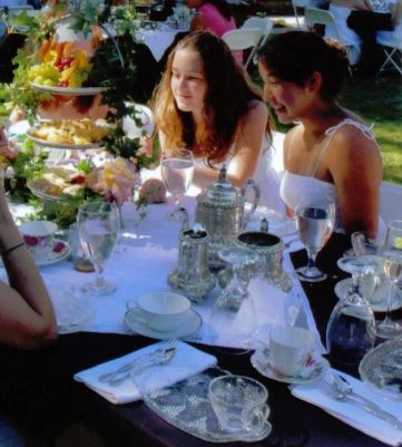 Afternoon Tea in the garden