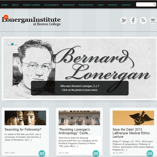 The Lonergan Institute at Boston College - http://