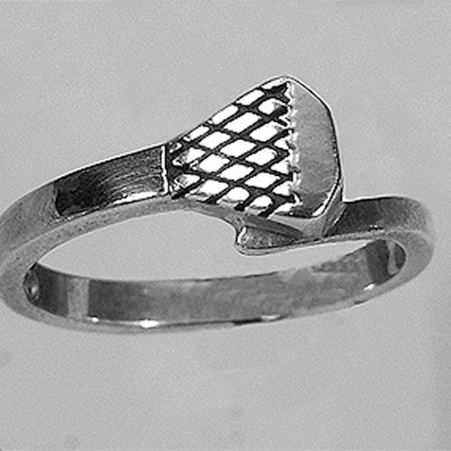 Sterling Silver Horse Shoe Nail ring