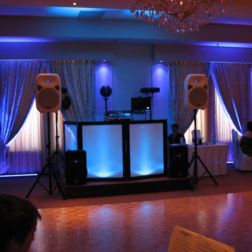 Professionial set up with Lights and effects