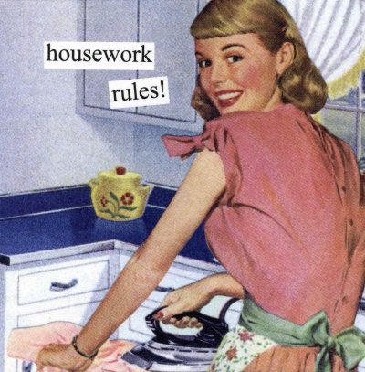 If your not Suzy... you might not think house work