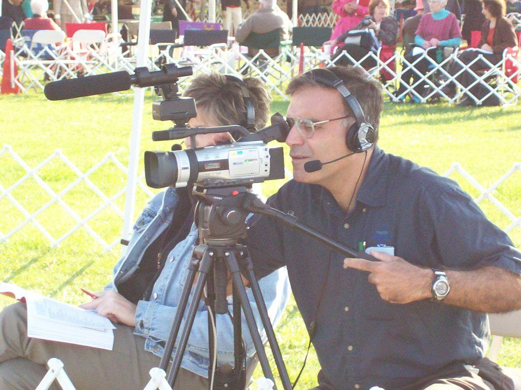 Field shoot for the National Dog Show