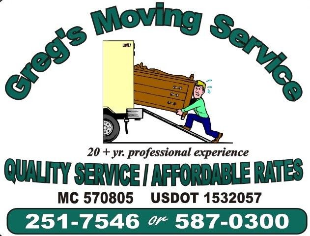 Greg's Moving Service