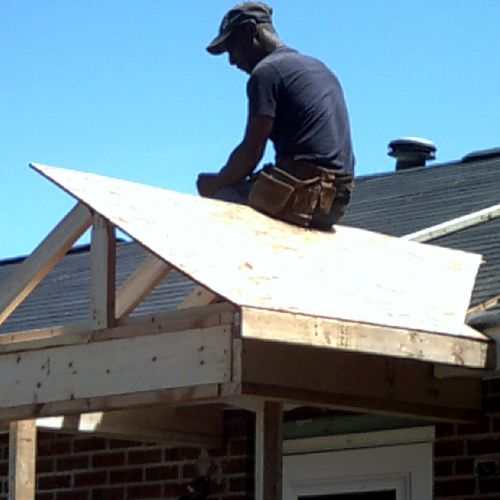 Small Roofing Addition