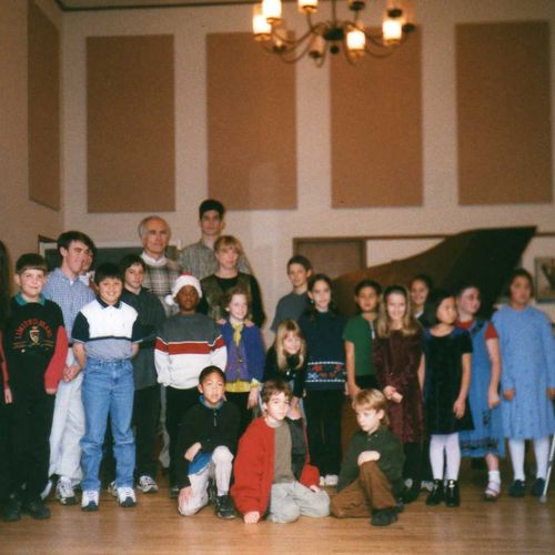 My students after recital 1999
