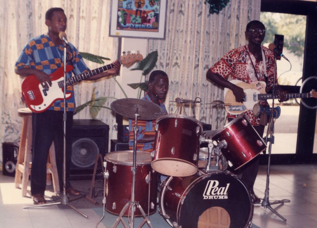 Busua Beach Resort Ghana, West Africa. Vocalist an