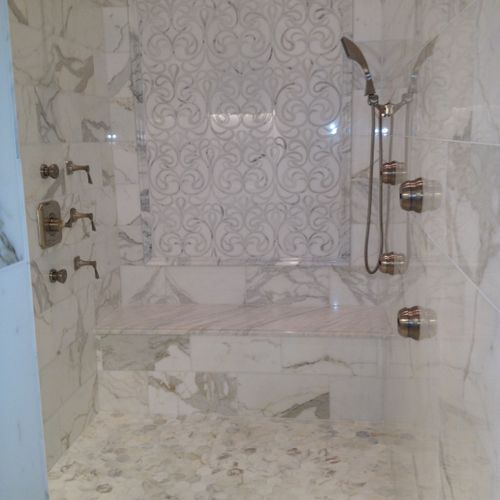 Marble Wall and floor