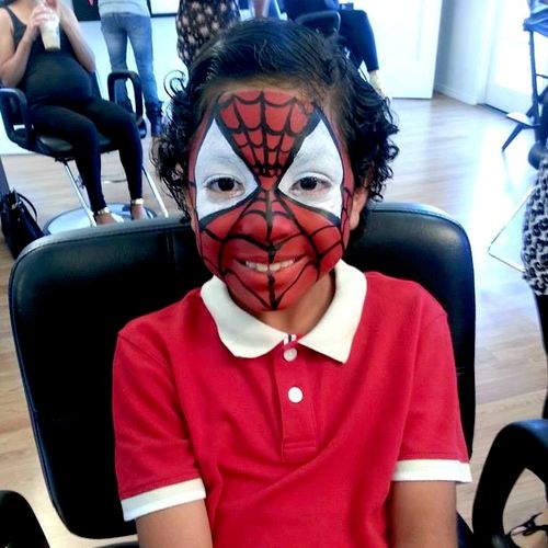 Face Painting: Spiderman