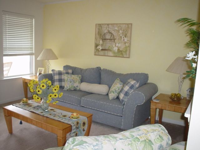 Living room for a client and family member.  It is